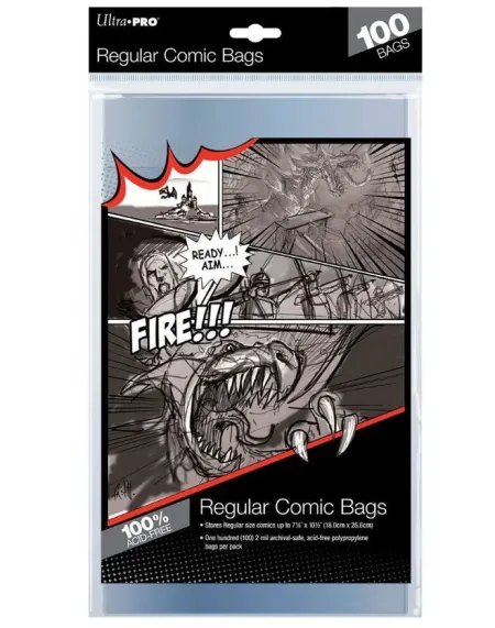 Fundas para Cómics Regular Size 7-1/8