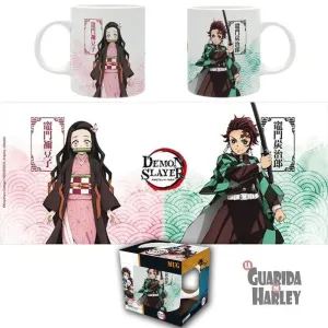Taza 320 Ml Demon Slayer Tanjiro & Nezuko