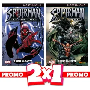 Marvel Saga Spiderman Unlimited 2X1 (Nº1 y Nº2)