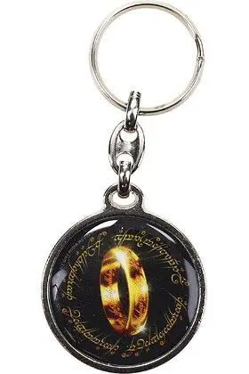 The One Ring Llavero Redondo el Señor de los Anill