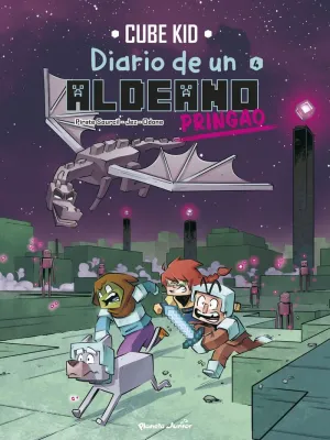 Minecraft. Diario de un Aldeano Pringao. Cómic 4