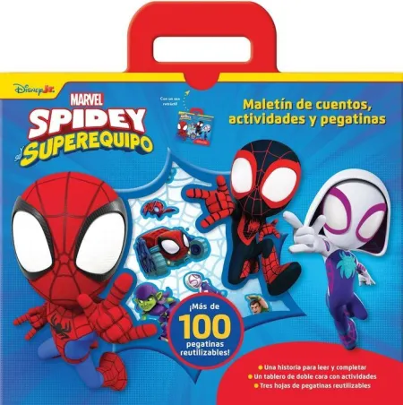 Spidey y Su Superequipo. Maletín de Cuentos, Activ