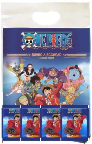 One Piece 2025. Starter Pack ( Album + 4 Sobres )