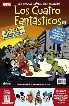 Los 4 Fantasticos 07 ( Portada Disney Fantastic