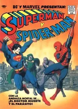 Superman y Spiderman. Dc-Marvel Treasury Edition.