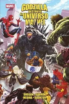 Godzilla Destruye el Universo Marvel