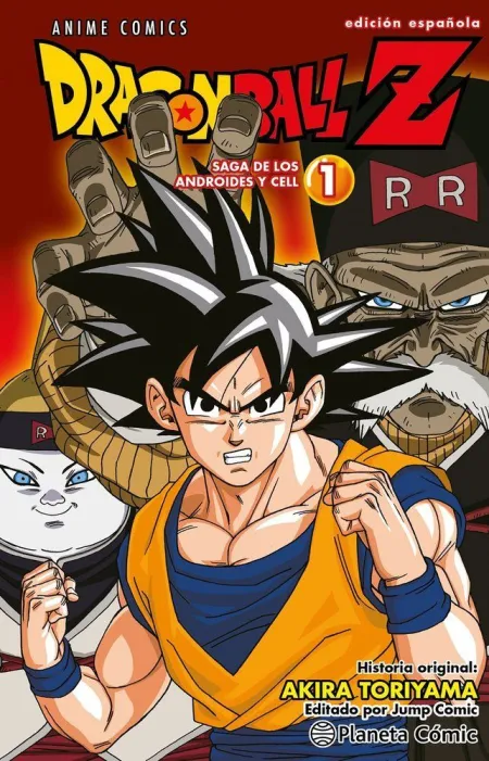 Dragon Ball Z Anime Androides Nº 01